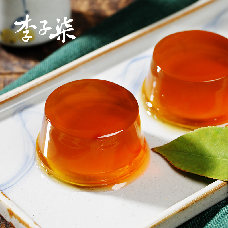 李子柒秋梨膏清润枇杷膏雪梨膏即食布丁办公室小零食果冻420g