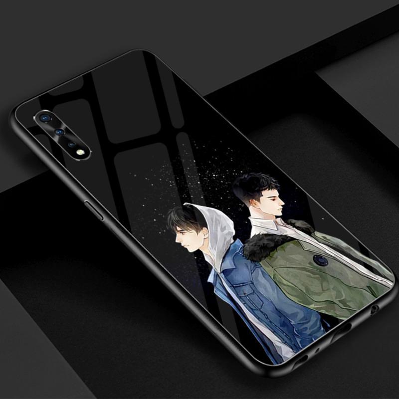 撒野蒋丞顾飞文字款魅族18pro手机壳真我x7pro新款三星s21玻璃1号图请