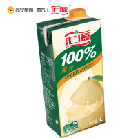 汇源 100%梨果汁 1L/盒 单盒装 果汁饮料