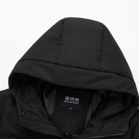 波司登中长款羽绒服男士冬季防寒保暖连帽外套2018新款