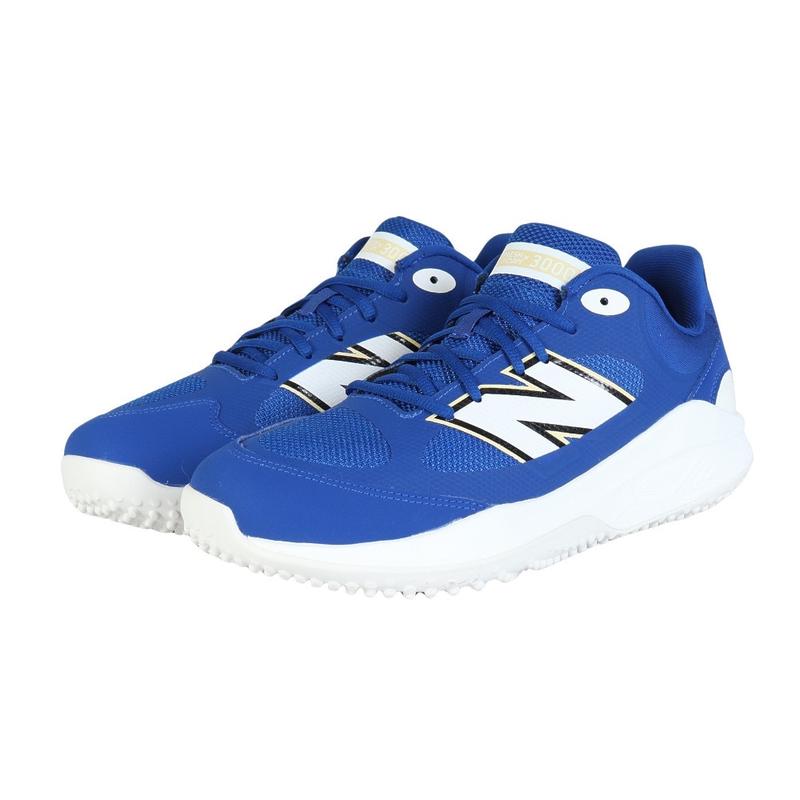 新百伦(New Balance)男棒球鞋训练舒适透气缓震耐磨防滑轻量户外 Blue 40.5