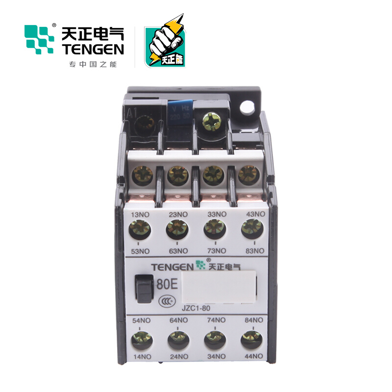 天正电气 JZC1 220V8NO AC 50/60Hz 03020010092 控制继电器