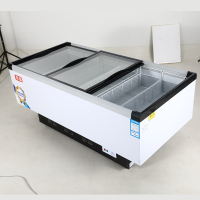妮雪商用冷柜BC/BD-1088升2.5米长白色妮雪冰柜商用