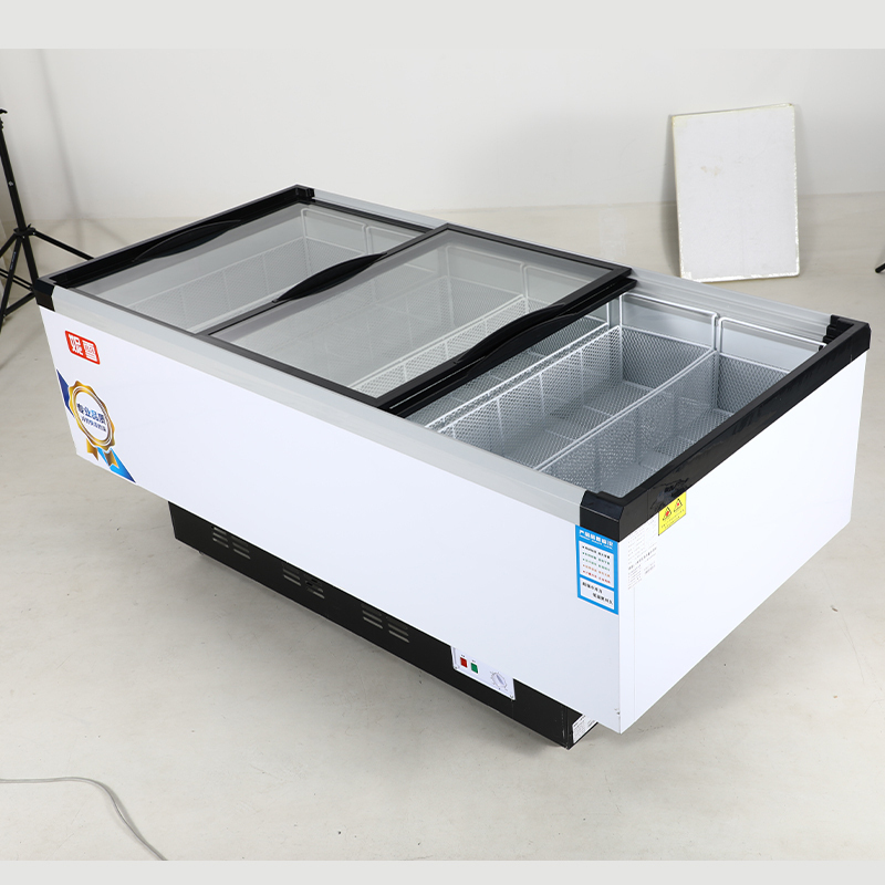 妮雪商用冷柜BC/BD-1088升2.5米长白色妮雪冰柜商用