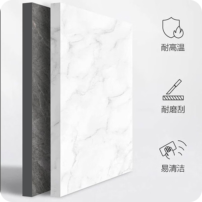 双虎(SUNHOO)家居[耀境]意式大理石面板餐桌椅组合Z2547-1.6/1.8米餐桌 Z2511餐椅黑色/咖色高清大图