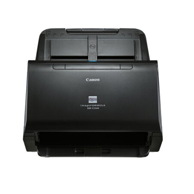佳能（Canon）原装正品 DR-C240馈纸式A4 高速文档扫描仪 自动送稿 双面