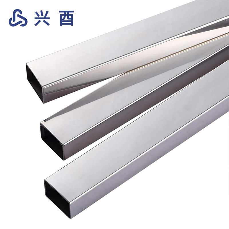 兴酉 不锈钢装饰矩形管 40*80mm 千克