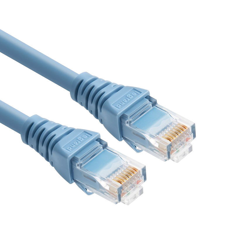 罗格朗 63275T-30（特单）30米六类RJ45非屏蔽（U/UTP）跳线，PVC,浅蓝宁选