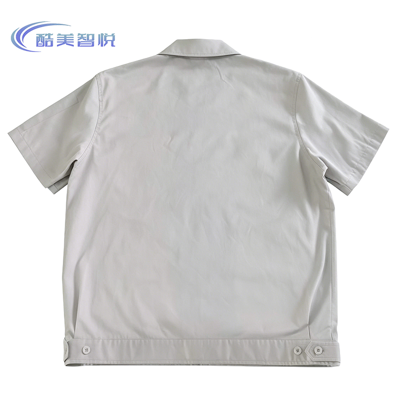 酷美智悦 夏季工作服M-XXXXXL KM-GZF1124 套高清大图