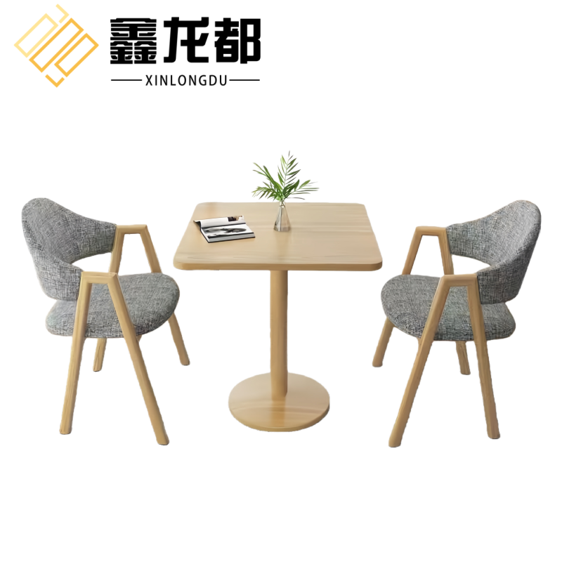 鑫龙都洽谈桌椅2椅60cm套