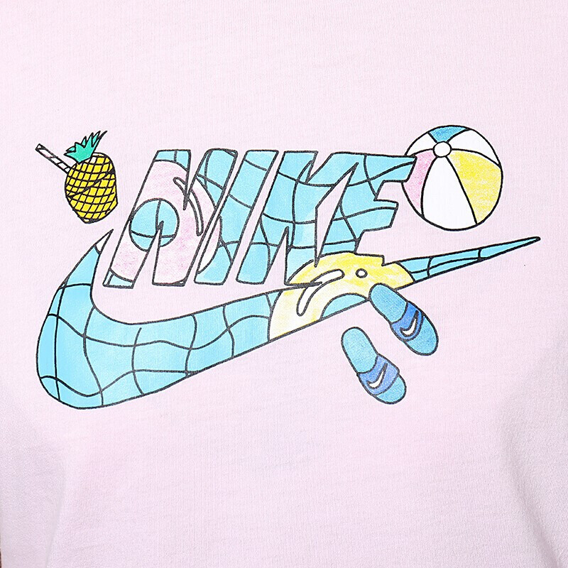 特价清仓nike耐克女装品牌logo女子休闲运动圆领短袖t恤ci1130663d