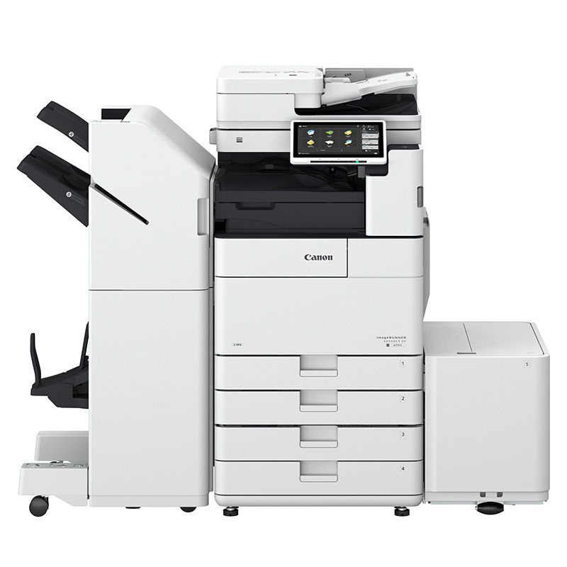佳能(Canon)A3黑白数码复合机iR-ADV DX C4751 智办公+自动输稿器+工作台+鞍式装订+三路出纸组件
