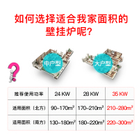 Vaitny/威特尼L1PB35-B(CE)升级款分段燃烧技术 燃气壁挂炉 天然气 采暖炉 家用 采暖洗浴两用锅炉