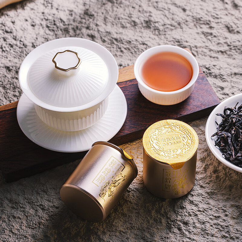 中茶敦煌飞天老枞水仙127.5g/盒高清大图