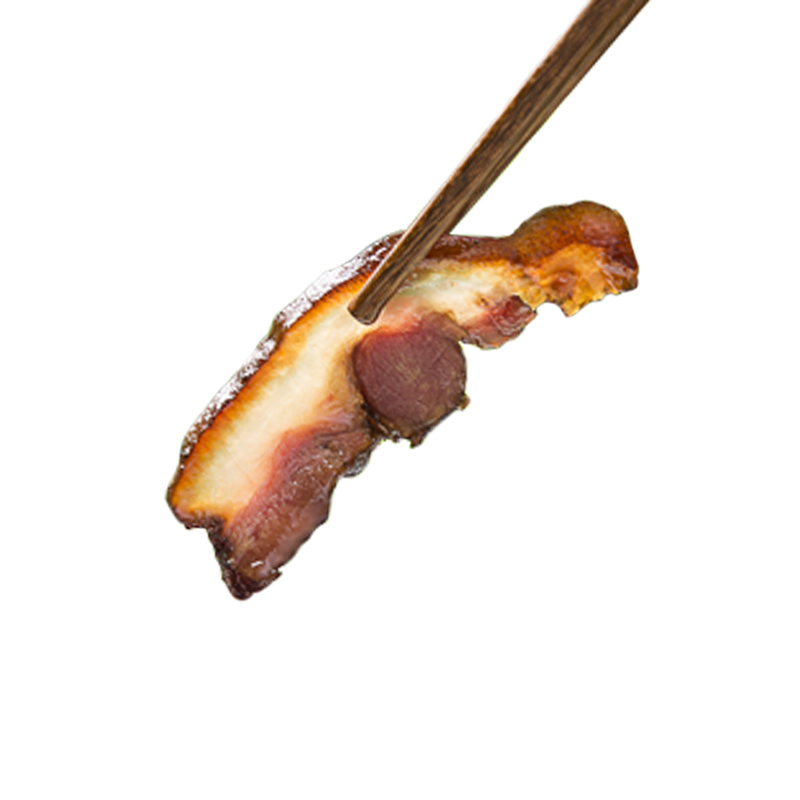 猪脸尖 腊肉 猪脸 四川特产400g熟食腊味 土猪肉 农家烟熏肉 猪脸