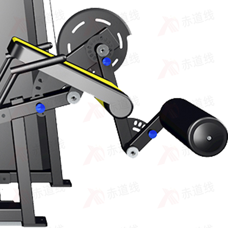 赤道线 伸腿卧曲一体机腿部综合力量器械CDX-499S1767高清大图