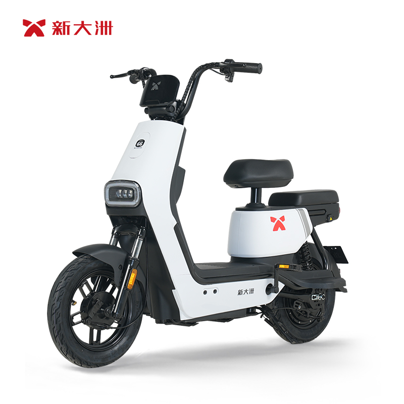 新大洲电动自行车新国标电动车成人两轮48v12ah小型轻便电瓶车萌可