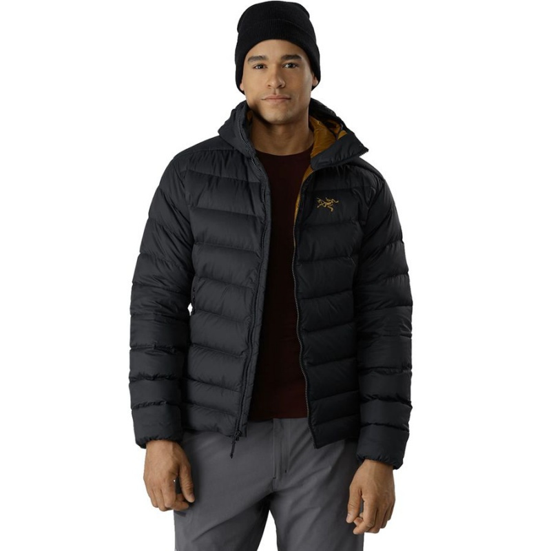 始祖鸟arcteryx男士羽绒服750蓬松鹅绒thoriumar轻量保暖连帽男士羽绒