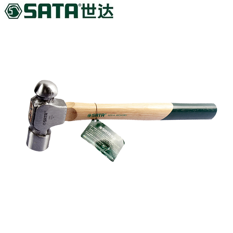 世达(SATA)木柄圆头锤2磅92314(单位:把)