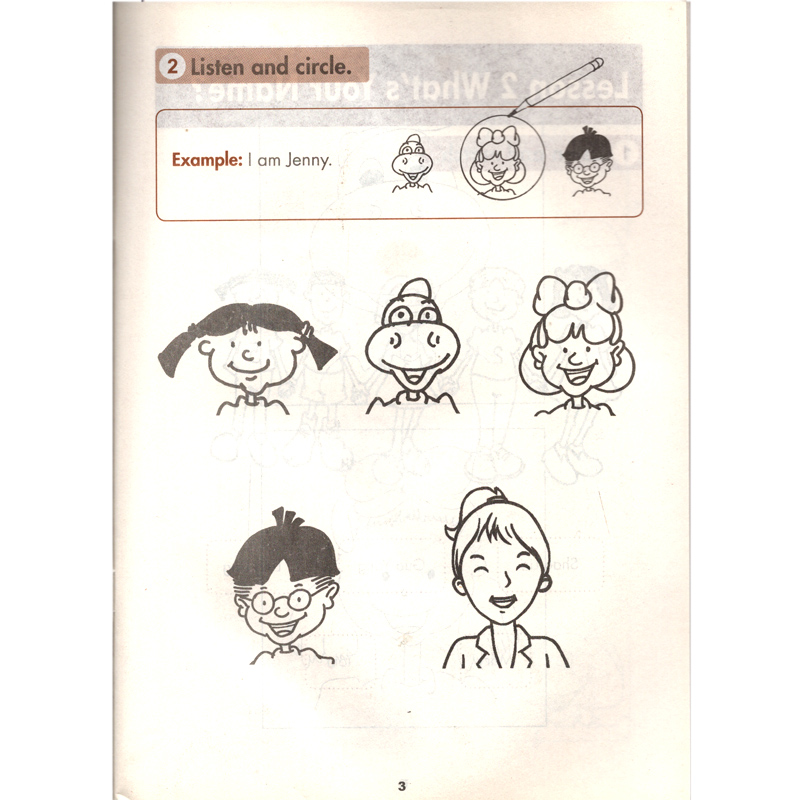 [正版] 小学英语 一年级上册英语 (一年级起点) 活动手册 河北教育出版社高清大图