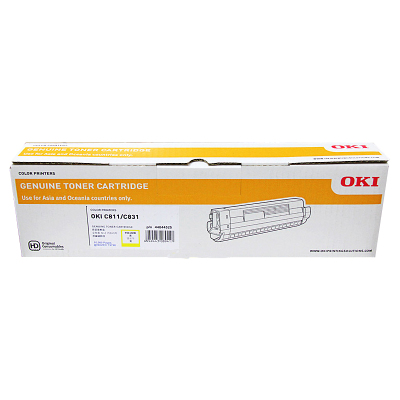 OKI 打印机粉仓 831Y 黄色