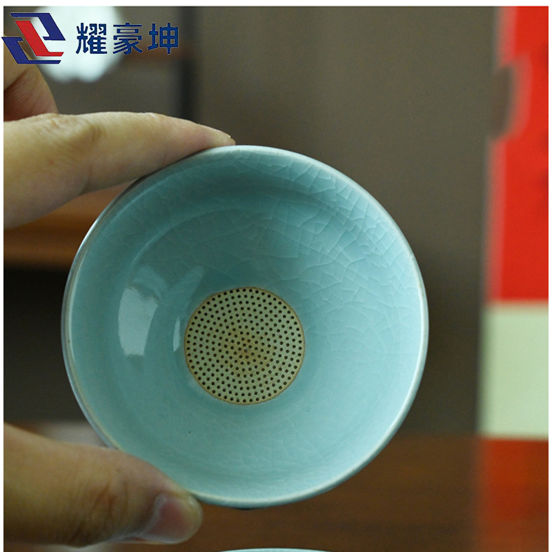 耀豪坤 11头陶瓷茶具礼盒套装TZB/套高清大图