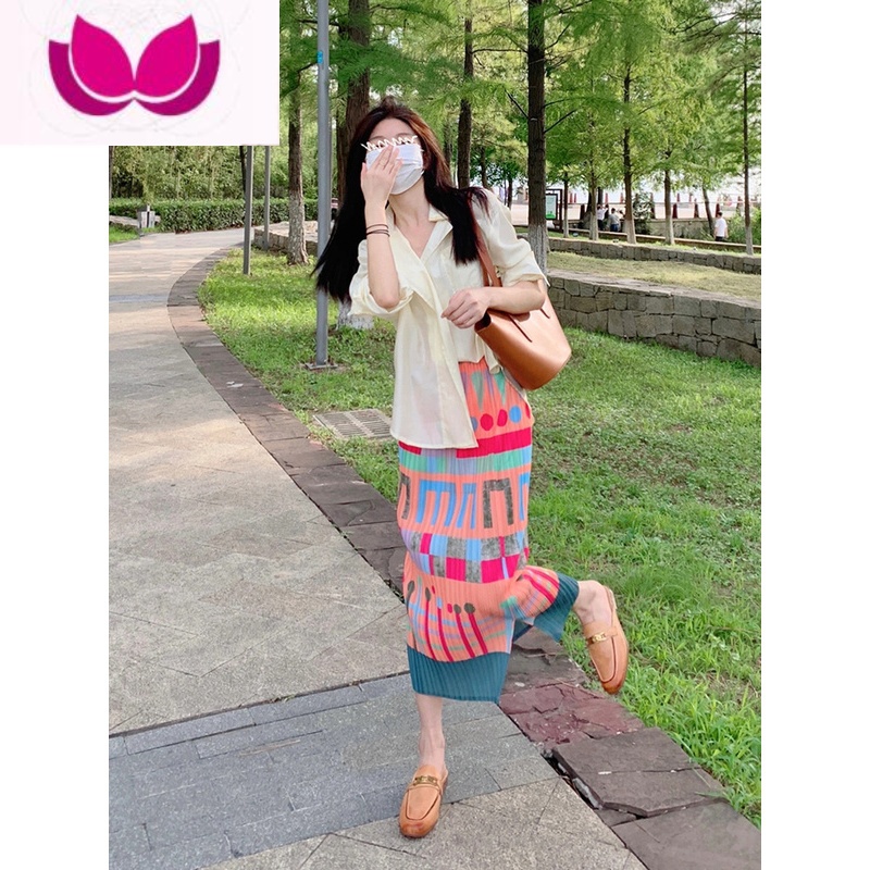 七斓春装女2023年新款茶里茶气别致高级感气质女装甜美奶乖套装连衣裙高清大图