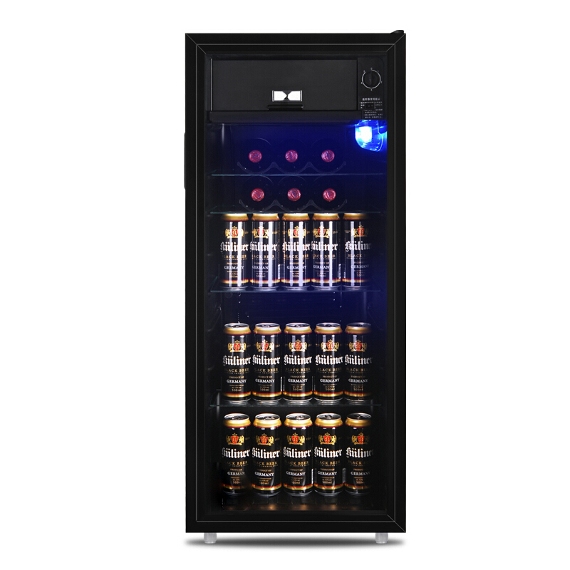 志高(CHIGO)BC-131 冰吧冷藏柜 珀金净味 省电保鲜柜酒柜 商务家用饮料柜小冰箱