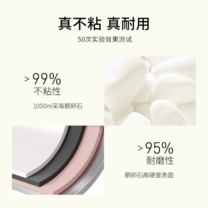 温仑山Velosan鹅卵石不粘奶锅20cmVE007-20W02高清大图
