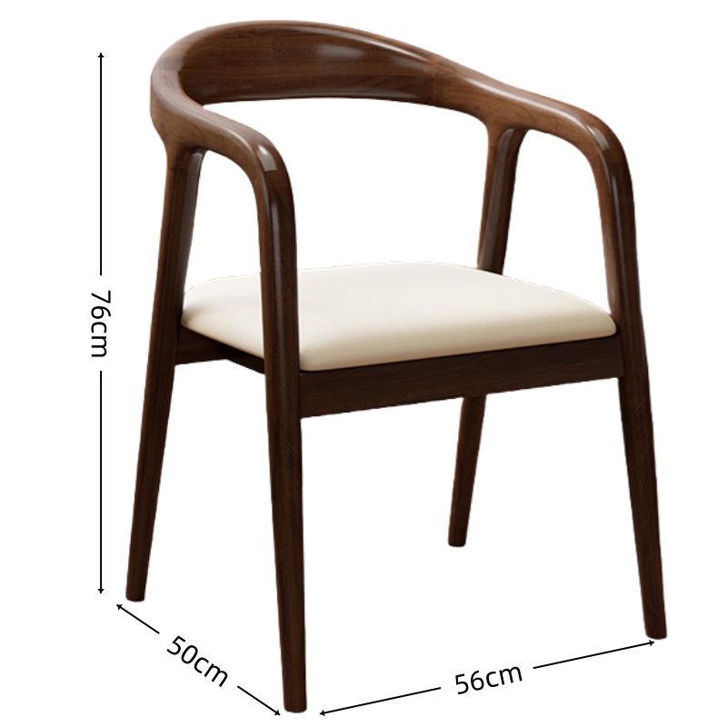 怡卓欧实木椅子餐椅个高清大图