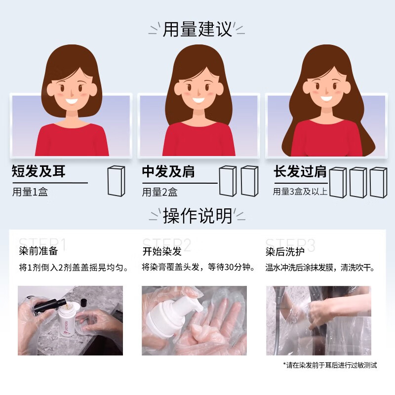 施华蔻(Schwarzkopf) 斐丝丽泡泡染发乳5-6奶油浅咖高清大图