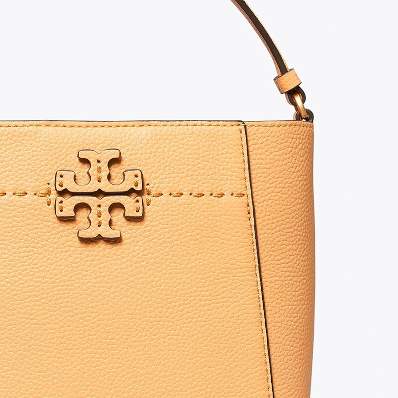 toryburch汤丽柏琦女包mcgraw小号水桶包托特包女士牛皮手提包单肩斜