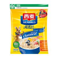 西麦(SEAMILD) 即食纯燕麦片原味1000g袋装无添加蔗糖营养谷物早餐饱腹代餐 牛奶冲饮懒人食品
