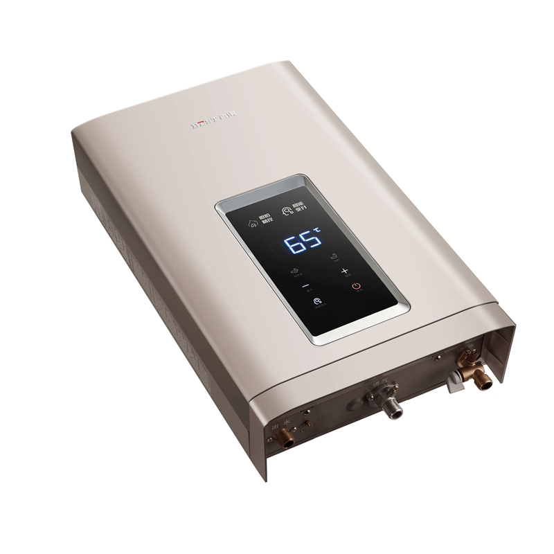 华帝股份百得燃气热水器jsq3016hc2香槟金