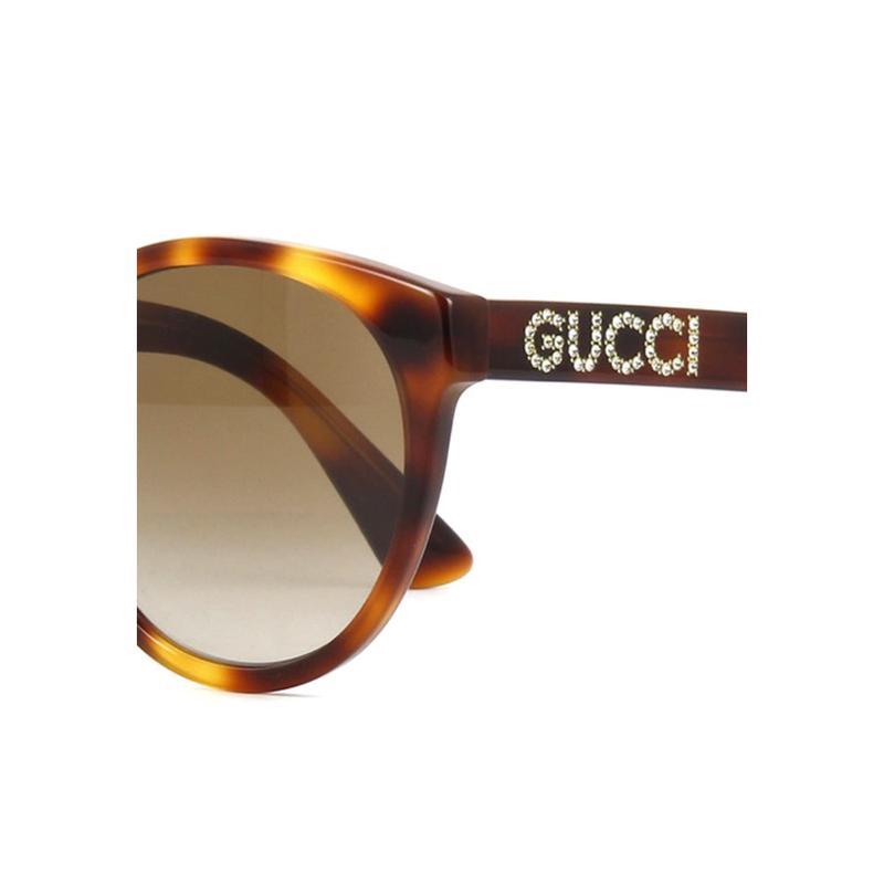 古驰(GUCCI)几何设计女款太阳镜时尚百搭配镜腿品牌logo标志