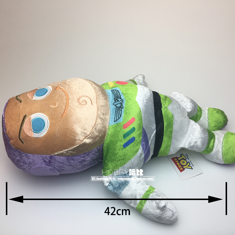 玩具总动员胡迪巴斯光年抱抱龙三眼仔莓熊猪排博士毛绒公仔玩具猪排