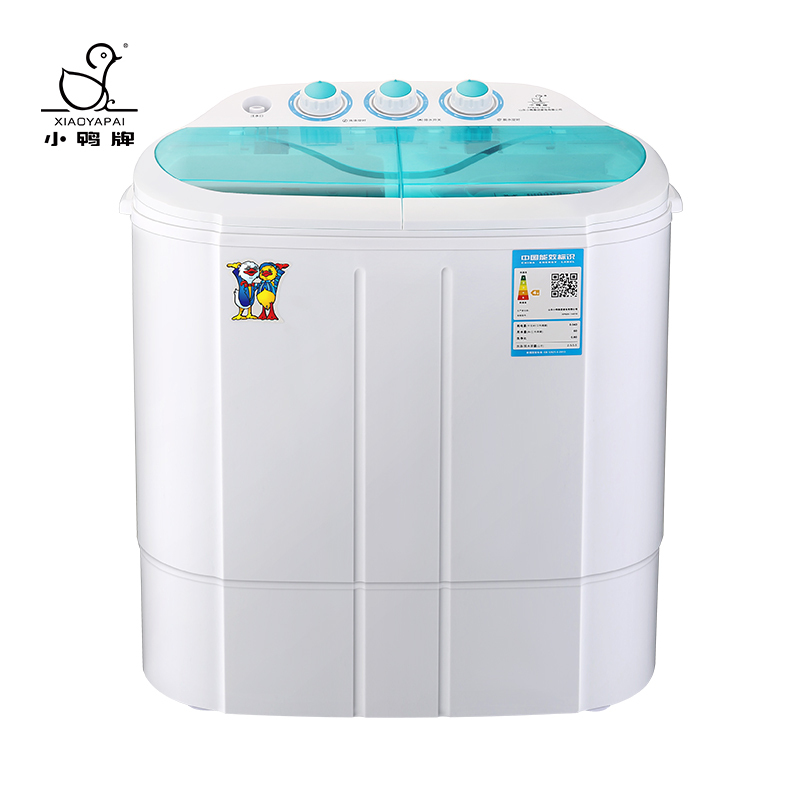 小鸭2.5公斤迷你洗衣机母婴儿童小洗衣机洗袜机 蓝光净衣款XPB25-1637S