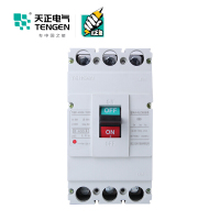 天正电气 TGM1-400 100KA热磁式400A 3P 手动 固定式 400VAC 01040072181塑壳断路器