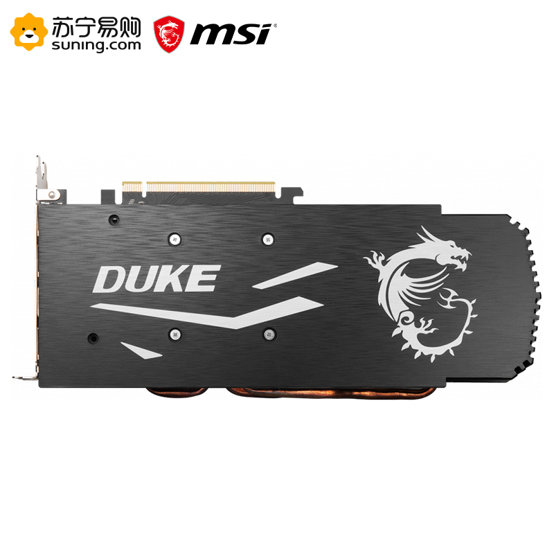 微星MSI RTX 2060 DUKE 暗黑龙爵显卡