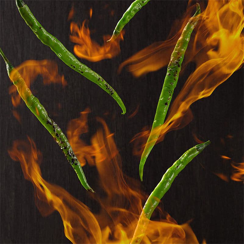 吉香居 [烧椒酱200g/瓶] 暴下饭酱香菇酱拌饭酱牛肉酱下饭菜竹笋拌面酱辣椒酱烧椒酱炭烧辣椒酱拌饭酱青椒剁椒酱图片