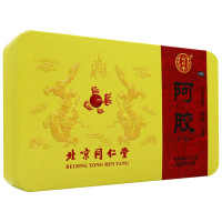 同仁堂 阿胶块250g铁盒 补血滋阴 润燥 止血 用于血虚萎黄 眩晕心悸 心烦不眠 肺燥咳嗽
