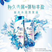海飞丝洗发水致美强韧400ml 精油持久去屑强韧丰盈 新旧包装随机发货
