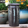 三维工匠法师老桩花盆特大号粗陶特价陶瓷多肉植物花盆清仓高大号盆栽花盆 L-130 特大
