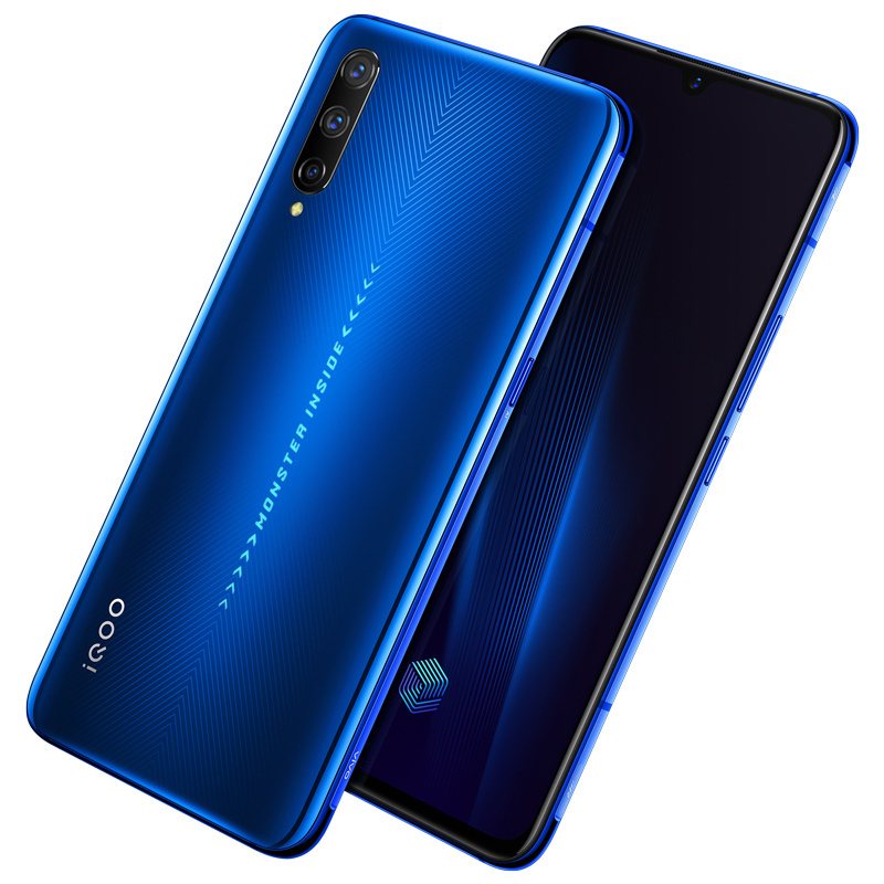 vivo iQOO pro 12+128G 勒芒蓝 高通骁龙855Plus手机 4800万AI三摄 44W超快闪充 4G全网通手机