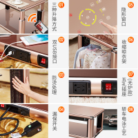 凯易欧s2-1.2m金色电暖桌取暖桌家用省电多功能烤火桌子电炉子取暖器电暖升降茶几烤火炉