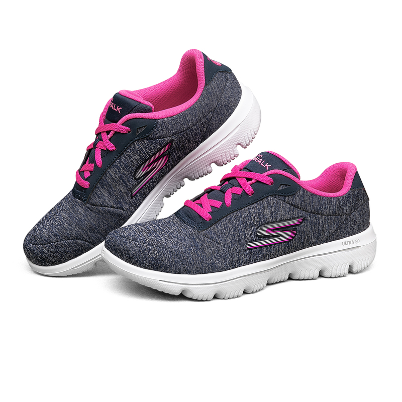 Skechers斯凯奇舒乐步2020秋运动休闲鞋 轻便散步鞋健步鞋女15756