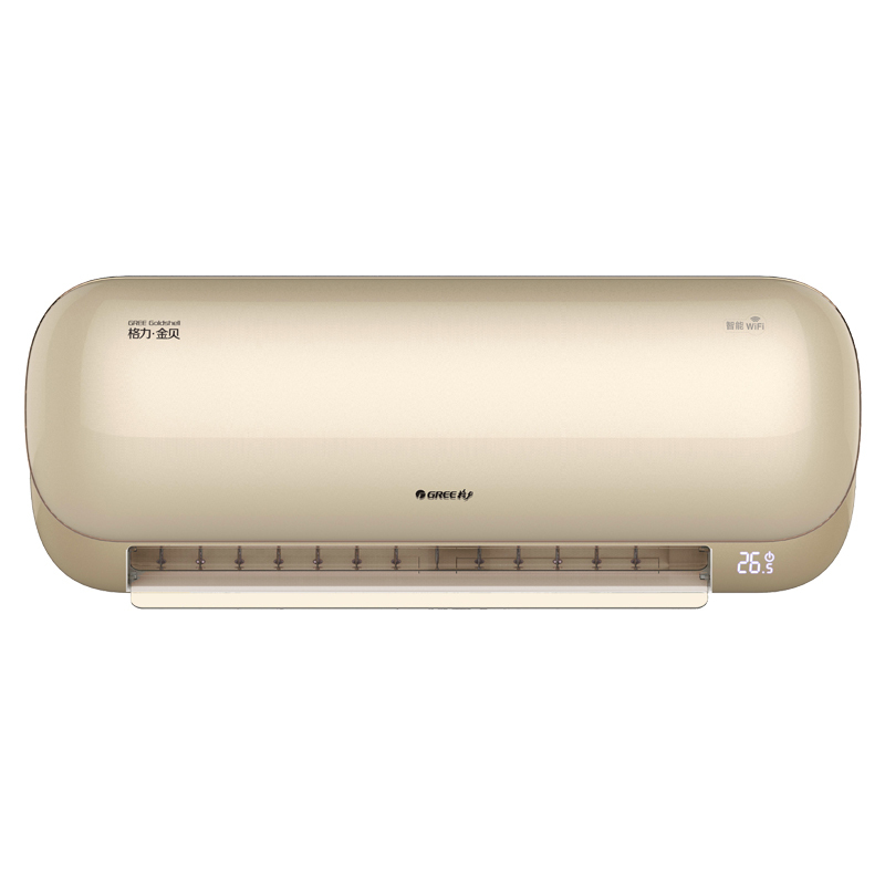 [实体店同款]格力空调 挂机卧室金贝大1匹KFR-26GW/(26578)FNhCc-B1 WIFI 语音智能舒适