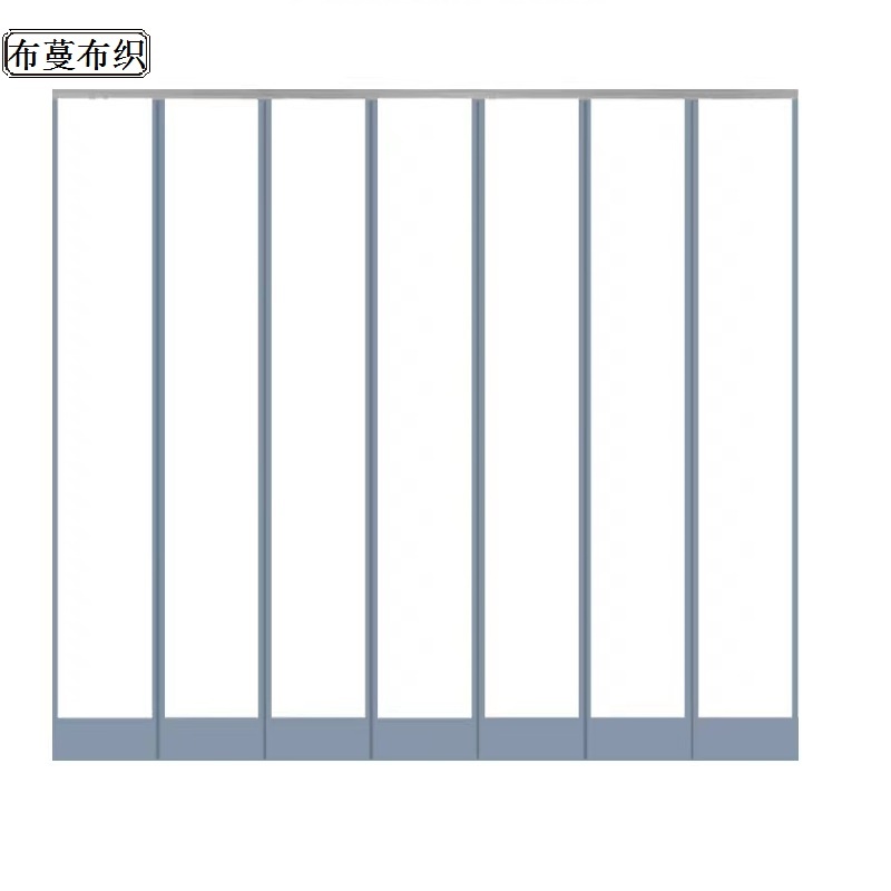 保温防寒磁吸门帘定制/平方米高清大图