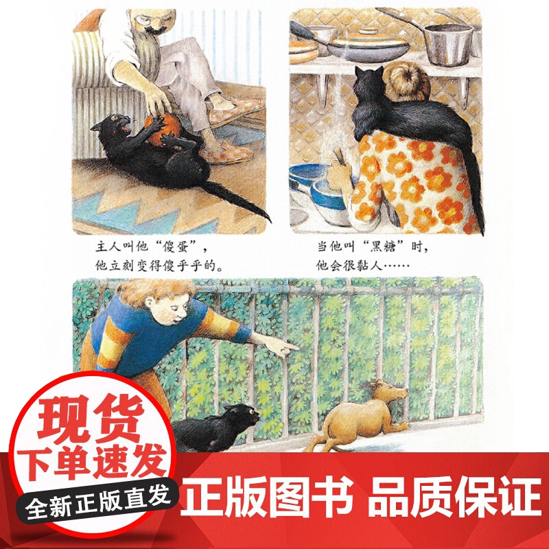吃六顿晚餐的猫硬壳精装儿童绘本图画书和英童书扫码听故事正版书籍高清大图