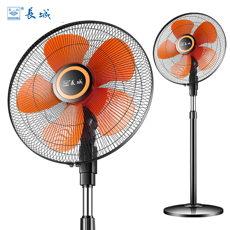 长城changcheng工业扇电风扇工厂车间大风量落地扇商用牛角扇工业电
